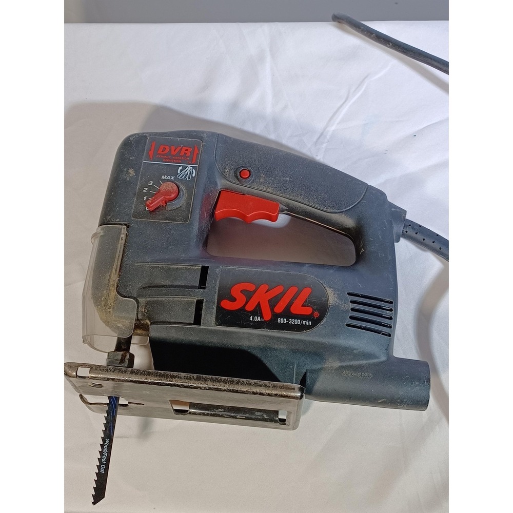SKIL 4445 Jigsaw 4.0A 800-3200 SPM DVR Corded Electric Made In USA Gray